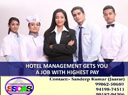 Hotel Management. Job oriented Course with 109% Job Placement